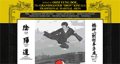 Desktop Screenshot of oomyungdoe.com